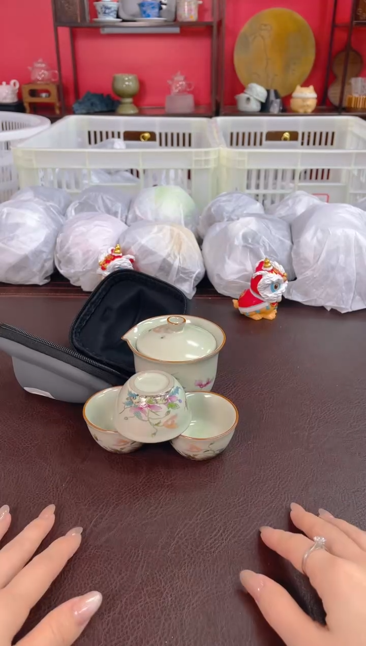 【闪购商品】瓷片【沉鱼茶器】清货底价 库存单一