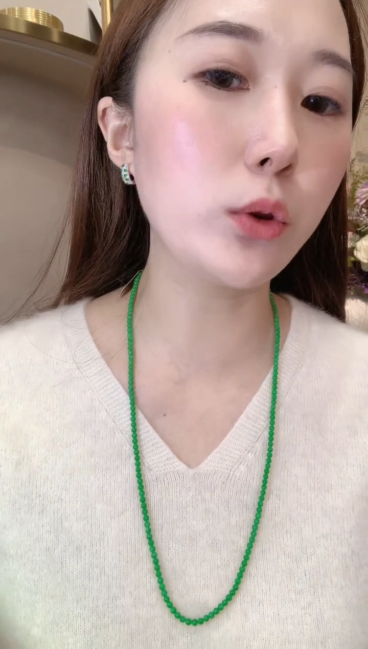 未镶嵌手串翡翠c261  