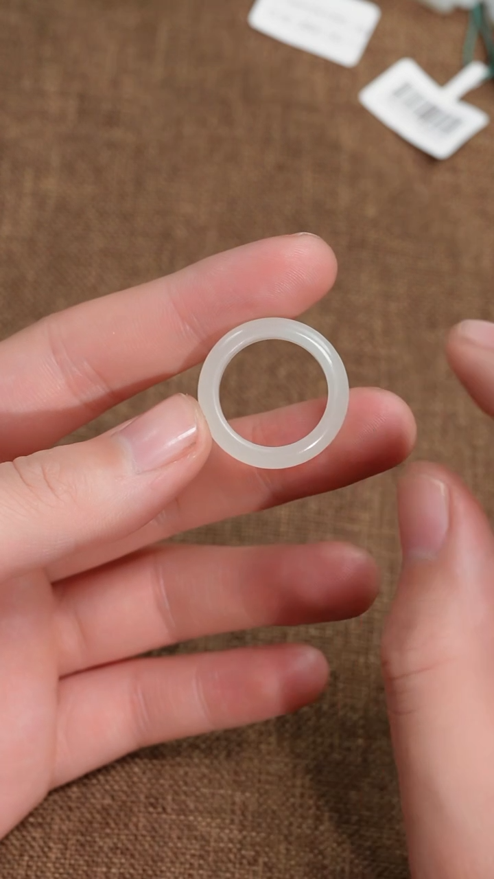 【闪购商品】和田玉戒圈未镶嵌0