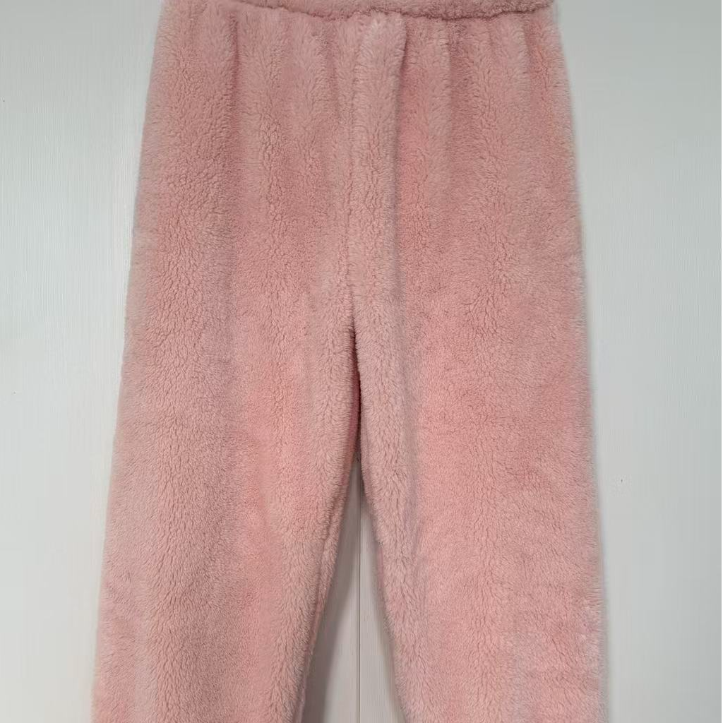 冬季优质加绒加厚男女裤子