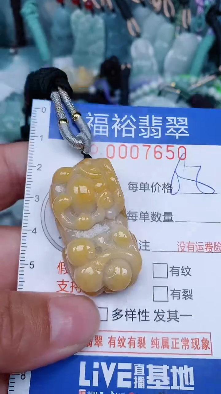 【闪购商品】翡翠颈饰未镶嵌...0007650