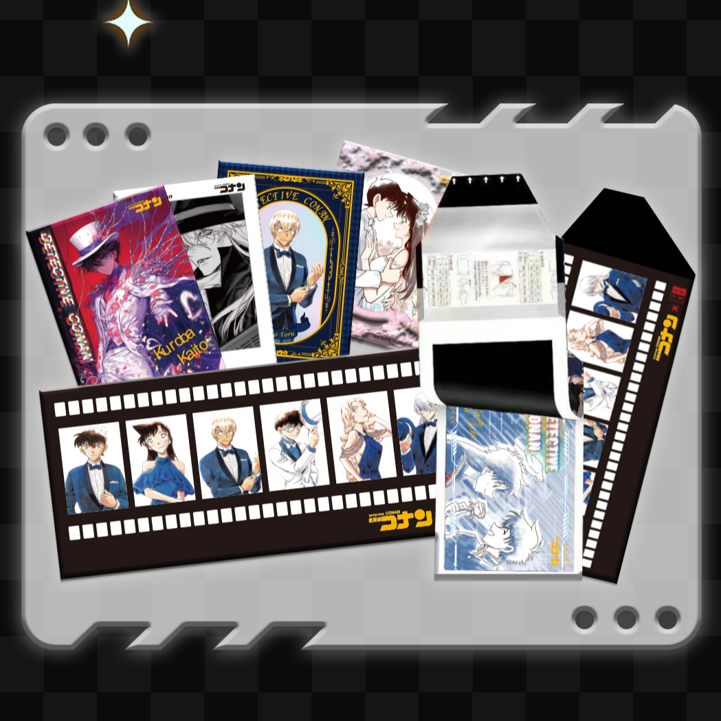 【玩法集】酱漫文创名侦探柯南拍立得撕撕乐收藏卡牌（默认代拆）