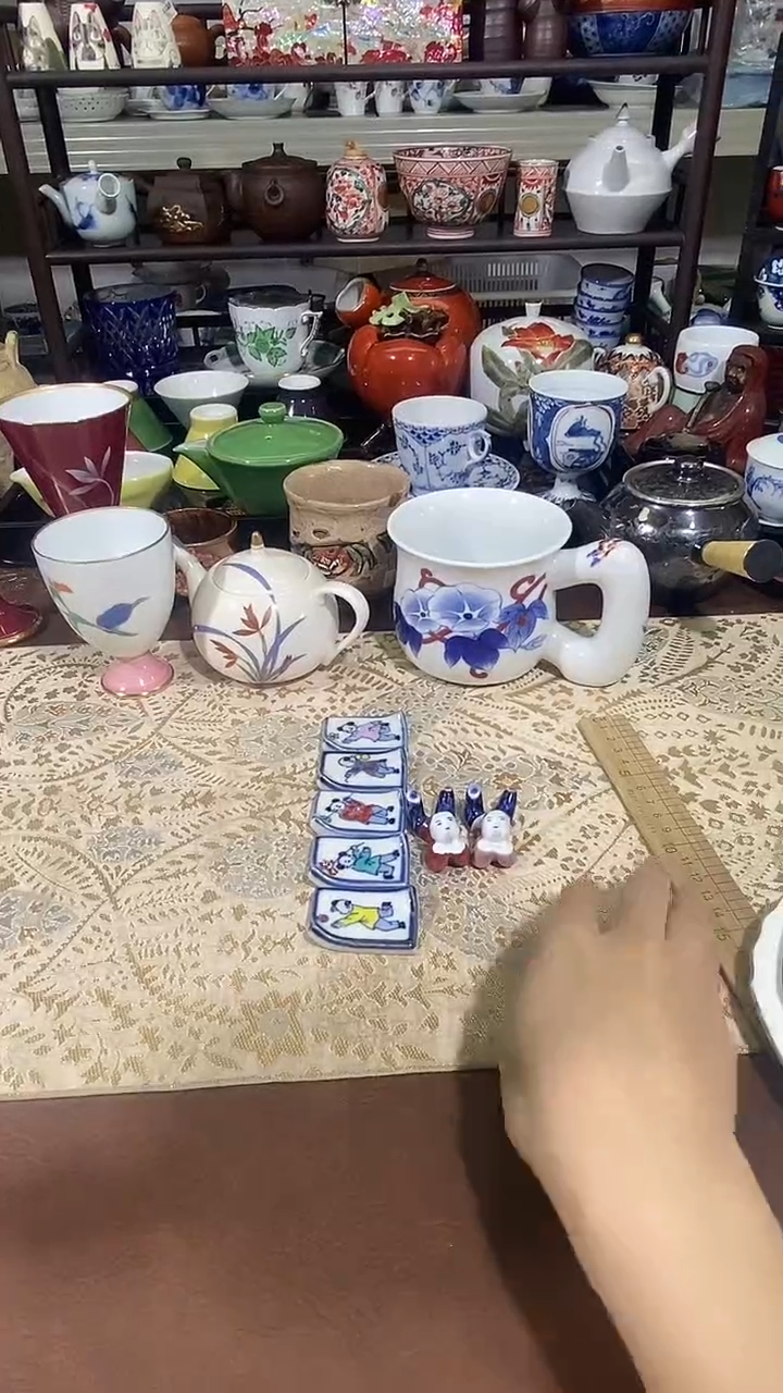 陶瓷纺*人其他陶瓷器杯碟碗