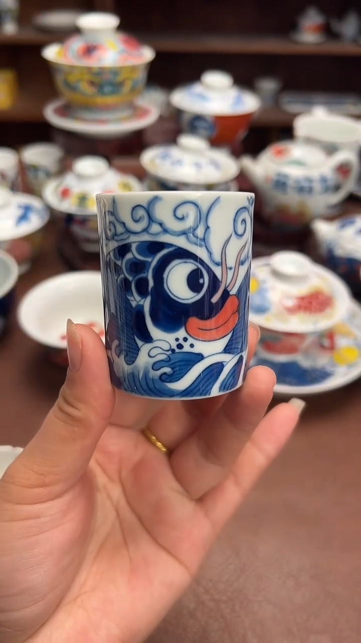 【闪购商品】微瑕福利价        扳指杯