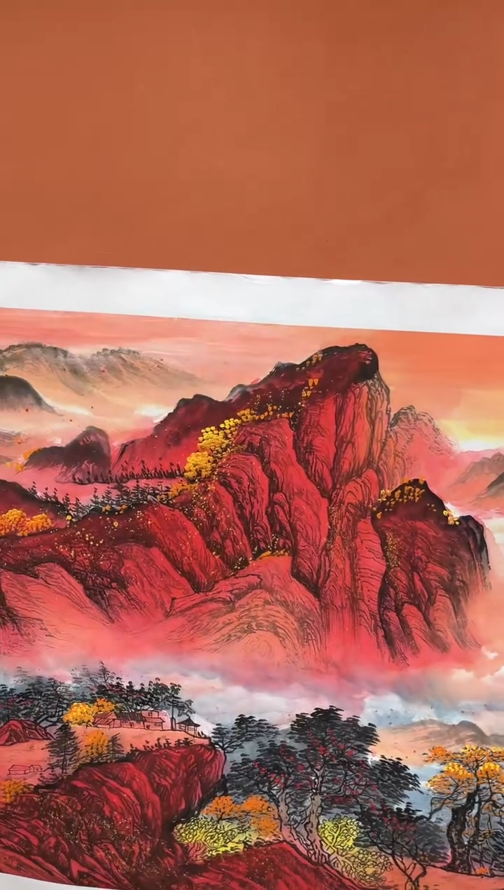 【闪购商品】国画郑乐华绘画作品20-23