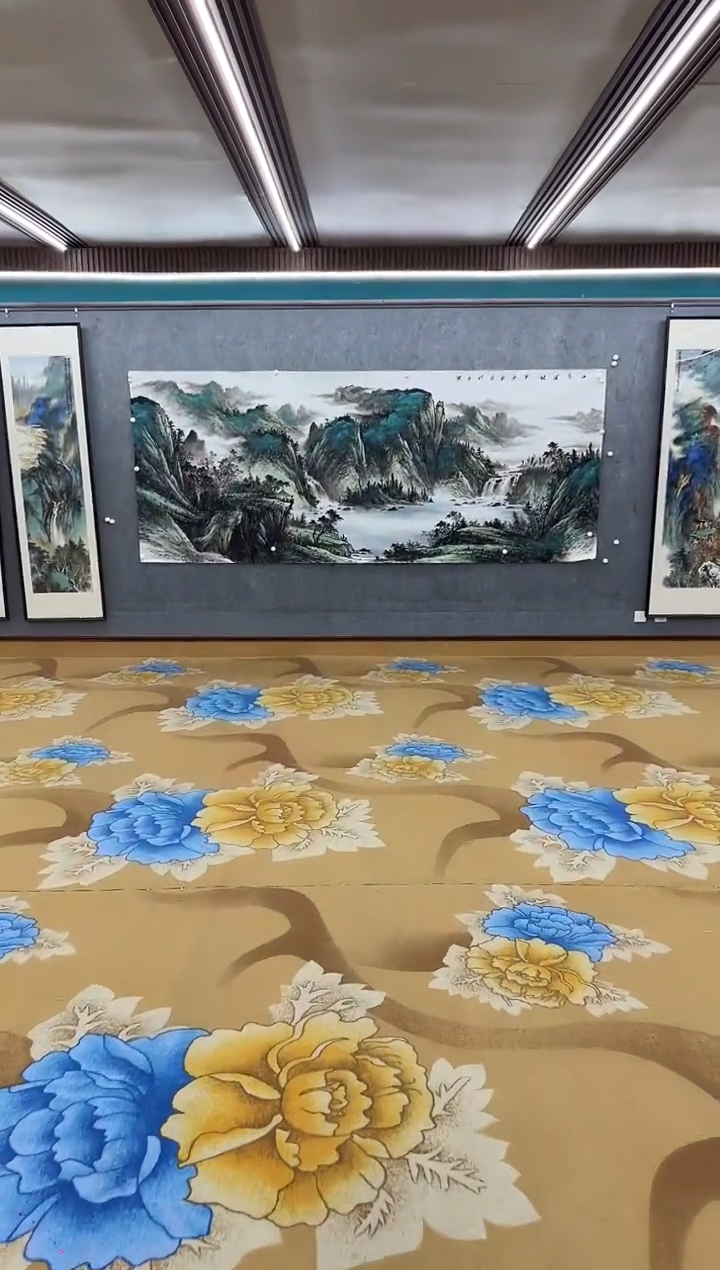 【闪购商品】绘画绘画Y-张伦玉-大丈二-山水画  