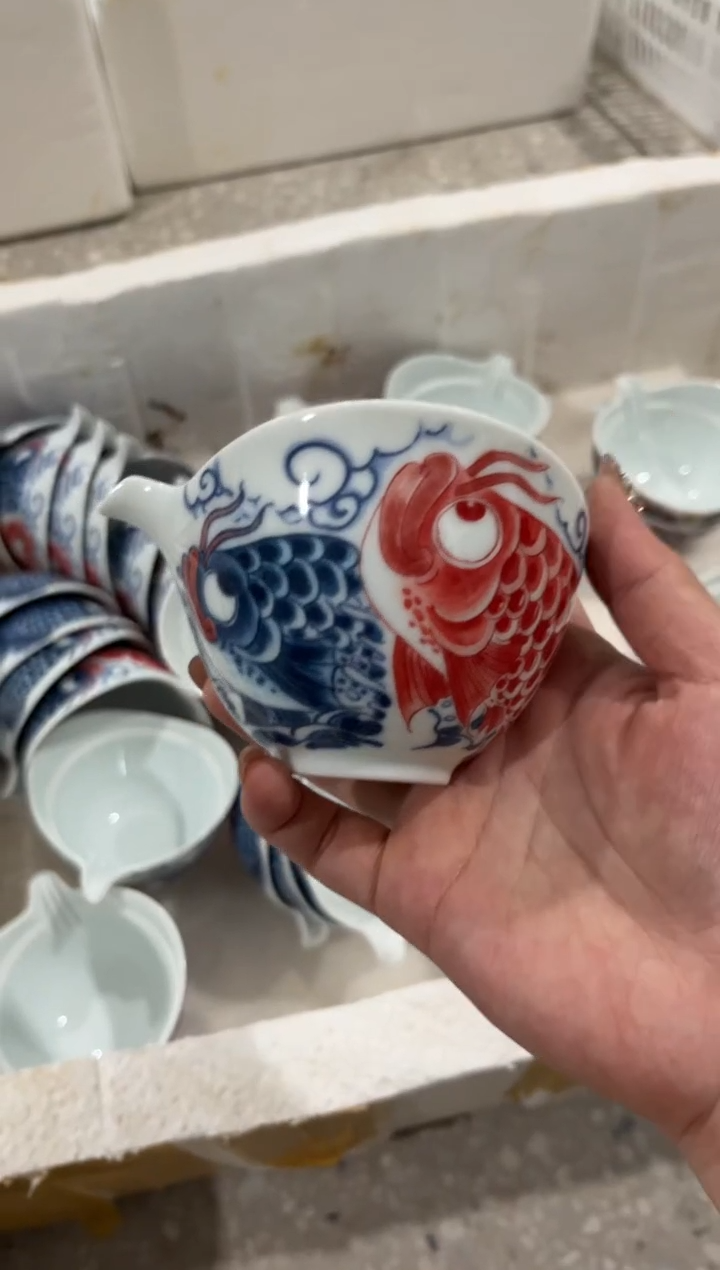 昨明手抓壶碗身（微瑕价格）