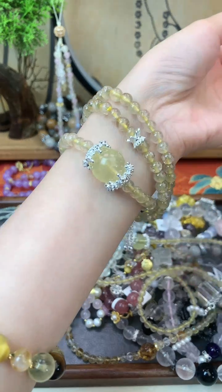 【闪购商品】发晶手链未镶嵌1040手串