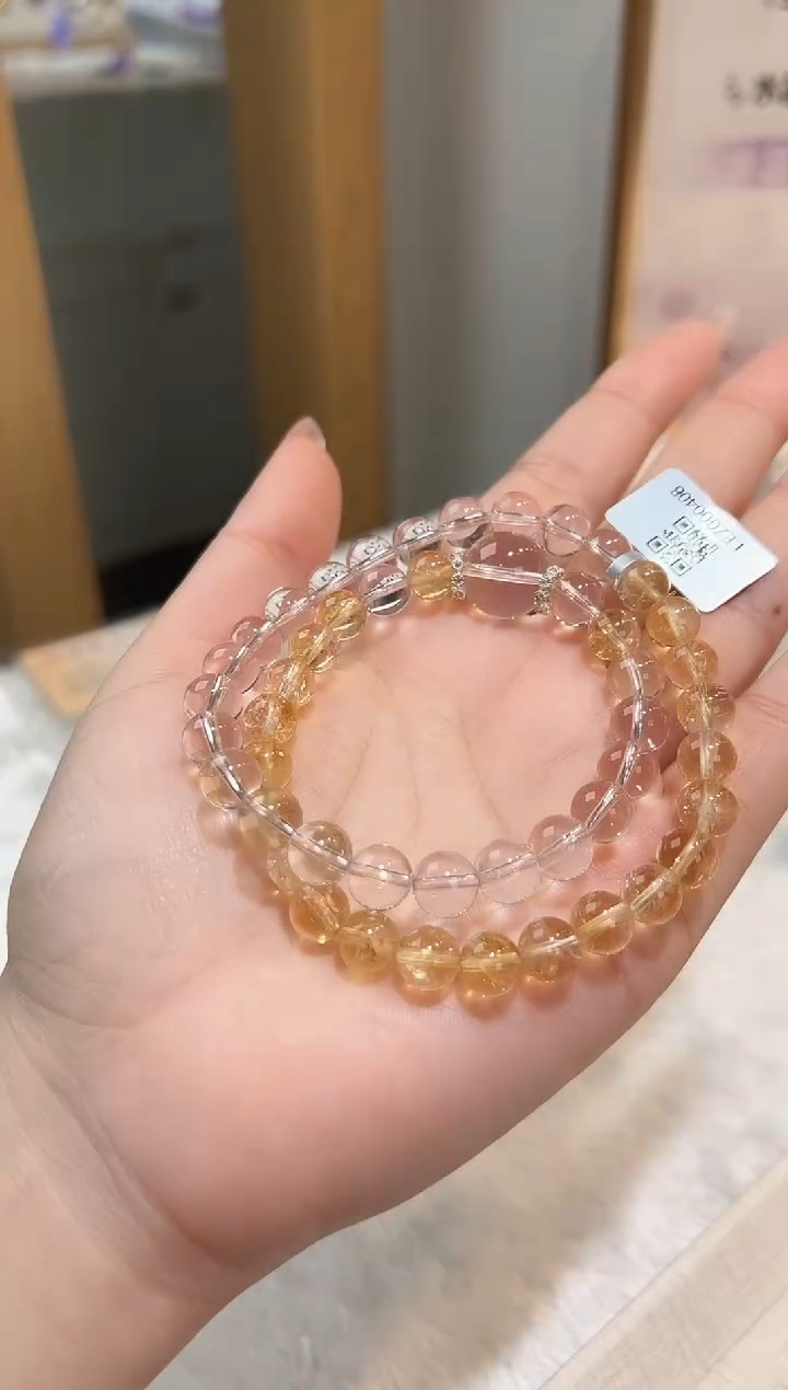 未镶嵌手串水晶手串