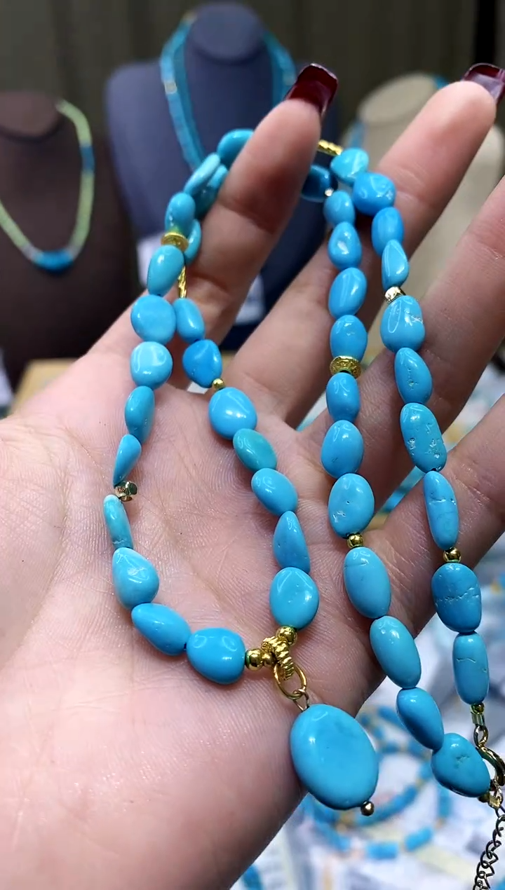 【闪购商品】绿松石项链未镶嵌416