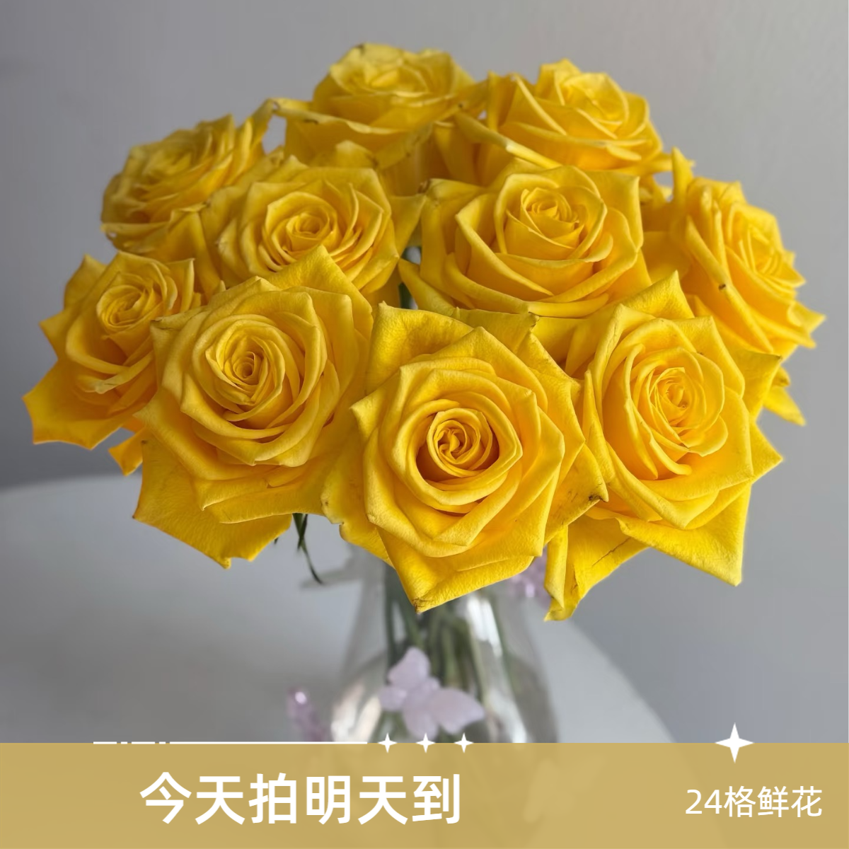 【契机单头玫瑰】同城明天到-全场任意满2单以上鲜花升级顺丰京东包邮