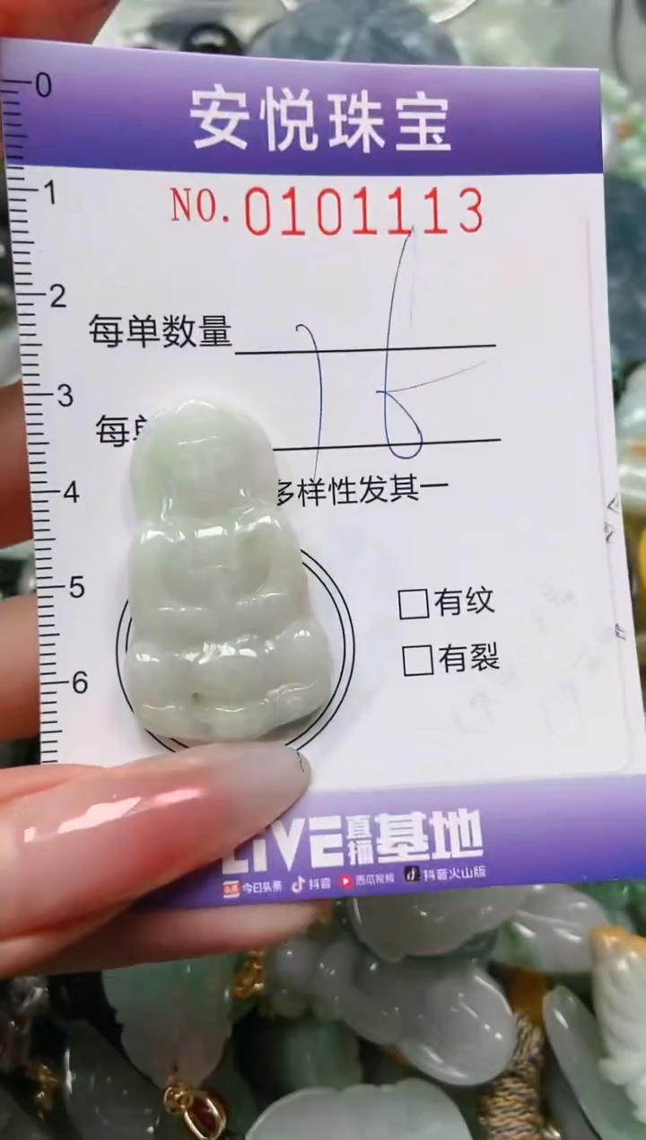 【闪购商品】翡翠颈饰未镶嵌闪购0101113