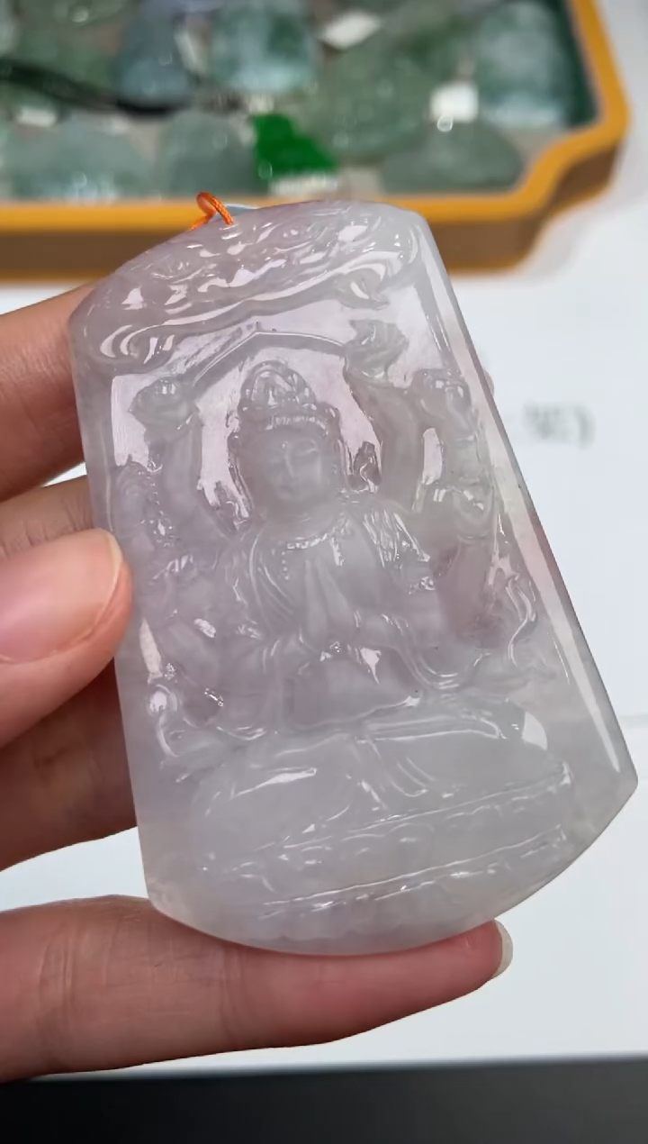 未镶嵌挂件翡翠373957   多人