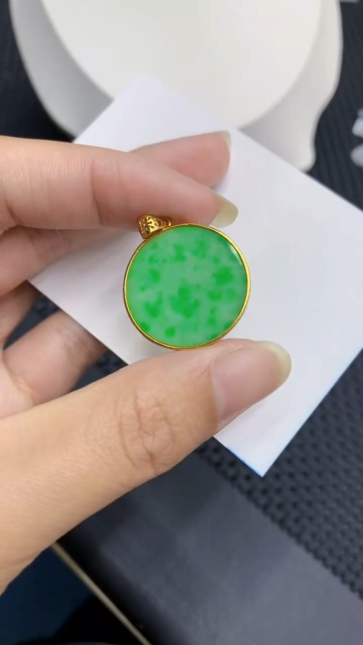 【闪购商品】翡翠颈饰银S925镶嵌            8