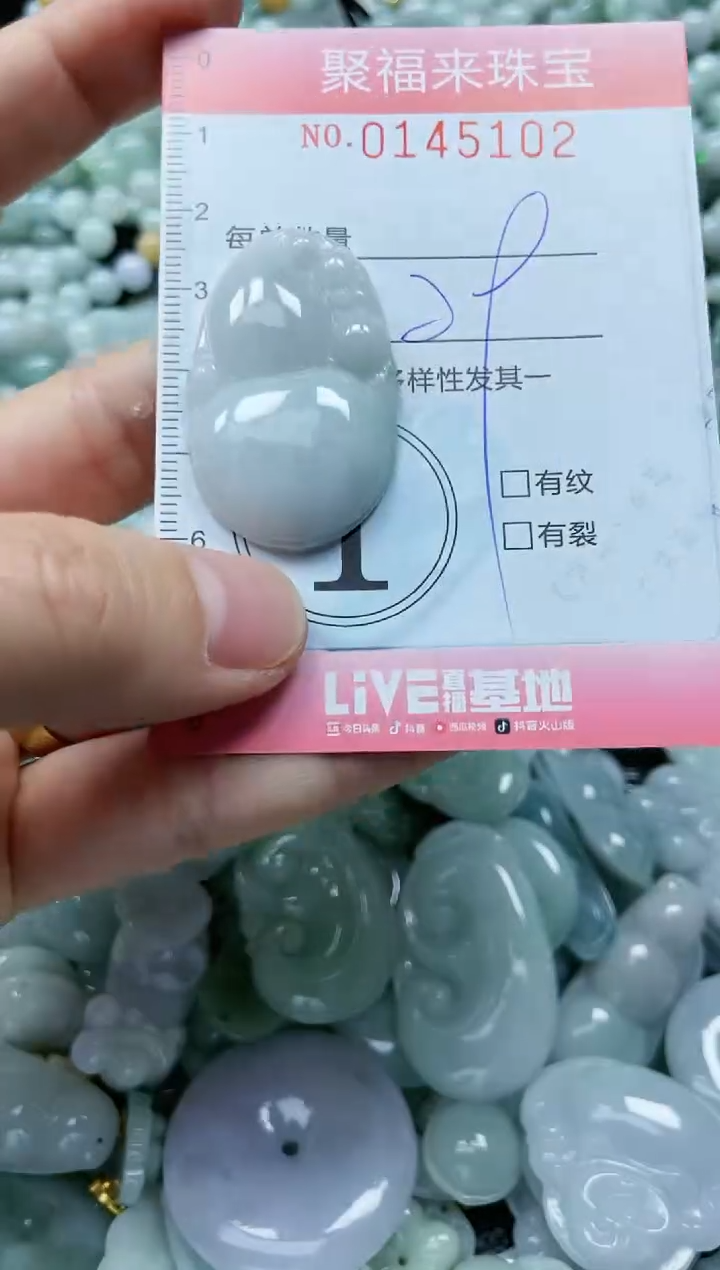 【闪购商品】翡翠未镶嵌颈饰闪购0145102