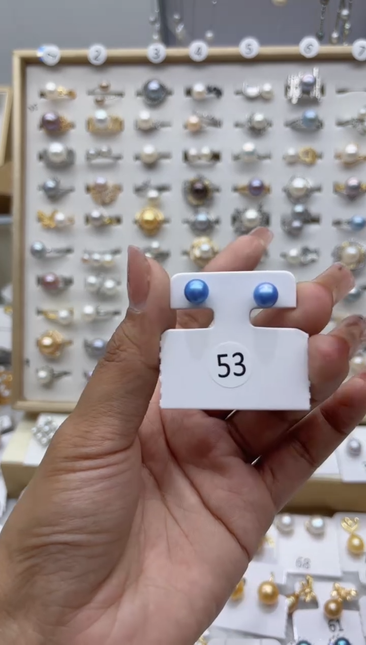 【闪购商品】淡水珍珠戒指合金67