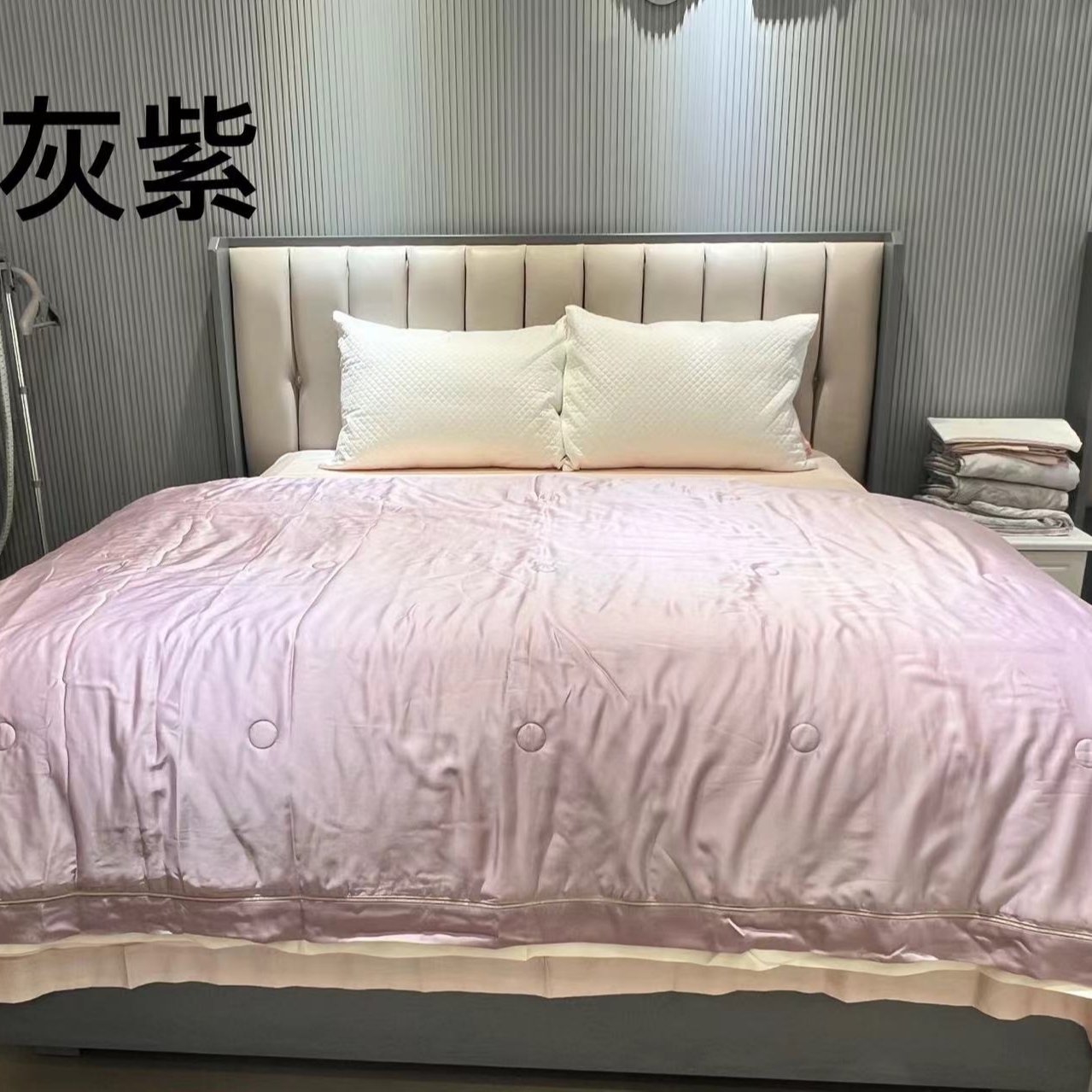丽家平！宠粉东帝兴岚雾 蓝精灵 裸睡 丝滑 凉爽夏被 可洗空调被
