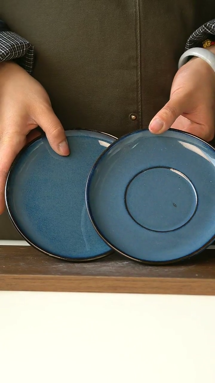 【闪购商品】陶瓷出美国379碟子2只瑕疵@4-2@