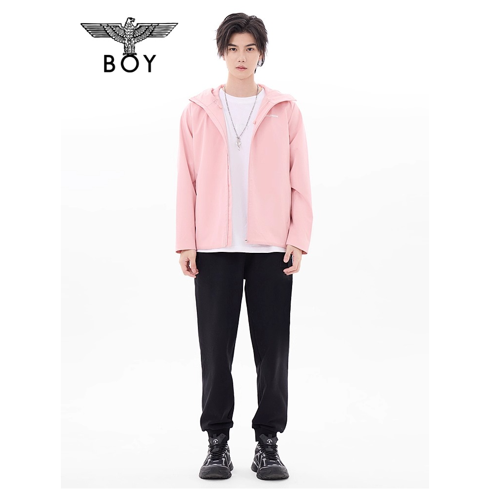 BOYLONDON秋季外套情侣款户外运动登山徒步百搭连帽上衣N23115