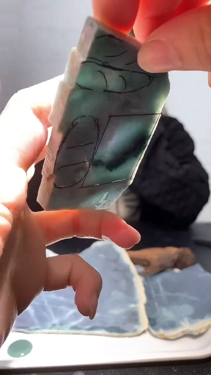 【闪购商品】翡翠挂件未镶嵌天然翡翠A货原料