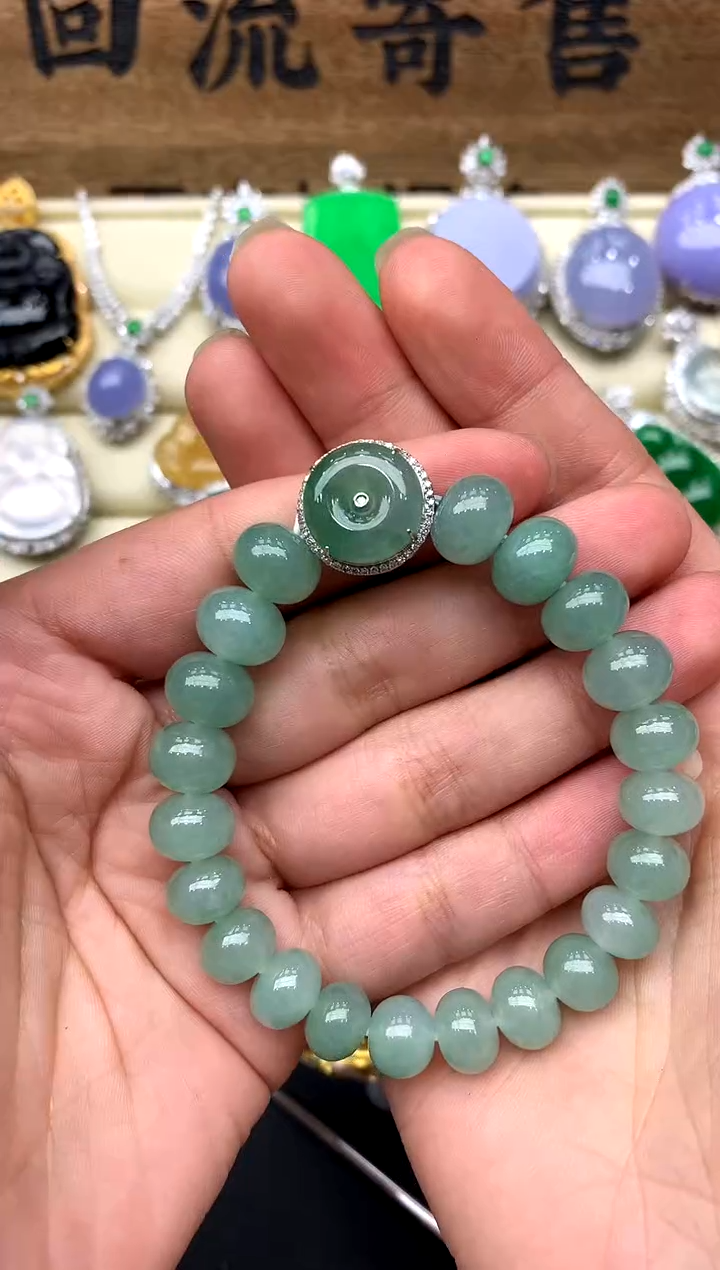 【闪购商品】翡翠手串未镶嵌389-中国好珍宝