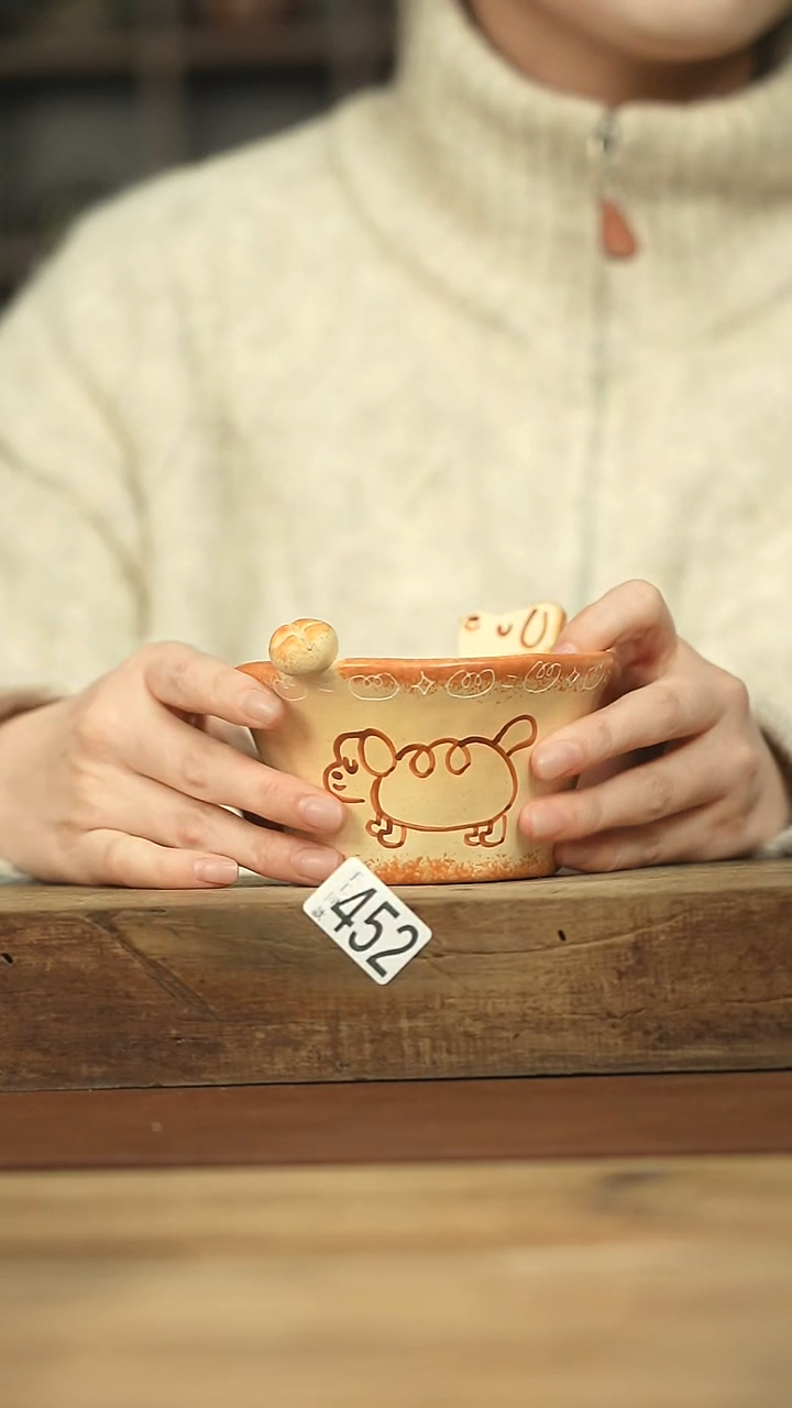 设计师手作款 喵喵系列杯
