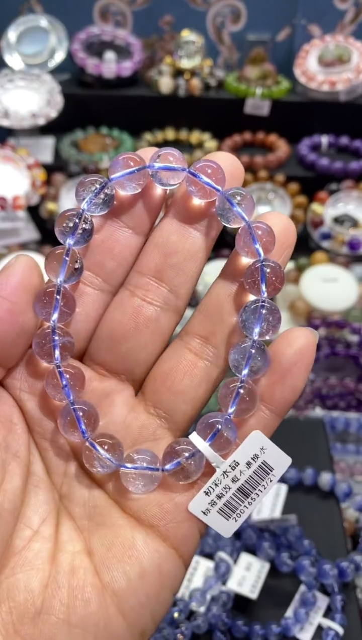 【闪购商品】水晶手串未镶嵌蓝线石