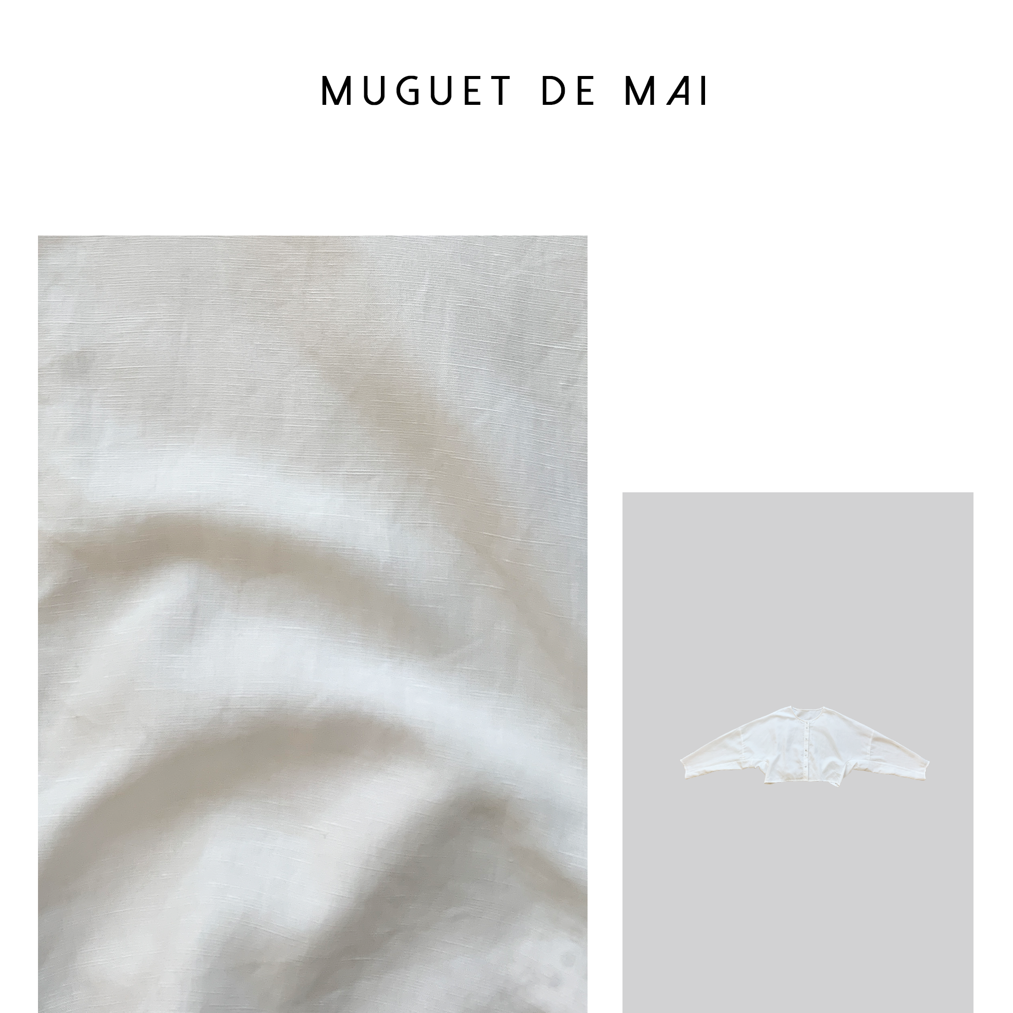 【MGDM】雨露亚麻长袖防晒外套 白外套 ZM24068