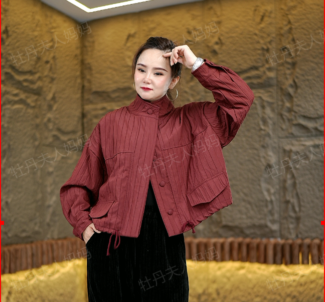 2025新款时尚宽松休闲洋气气质长袖设计百搭显瘦显高外套