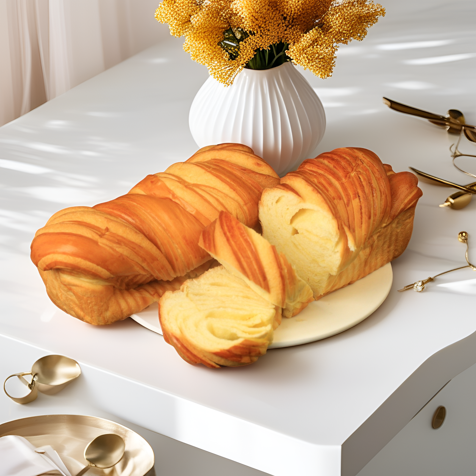 冠先王子水牛乳丹麦手撕吐司面包