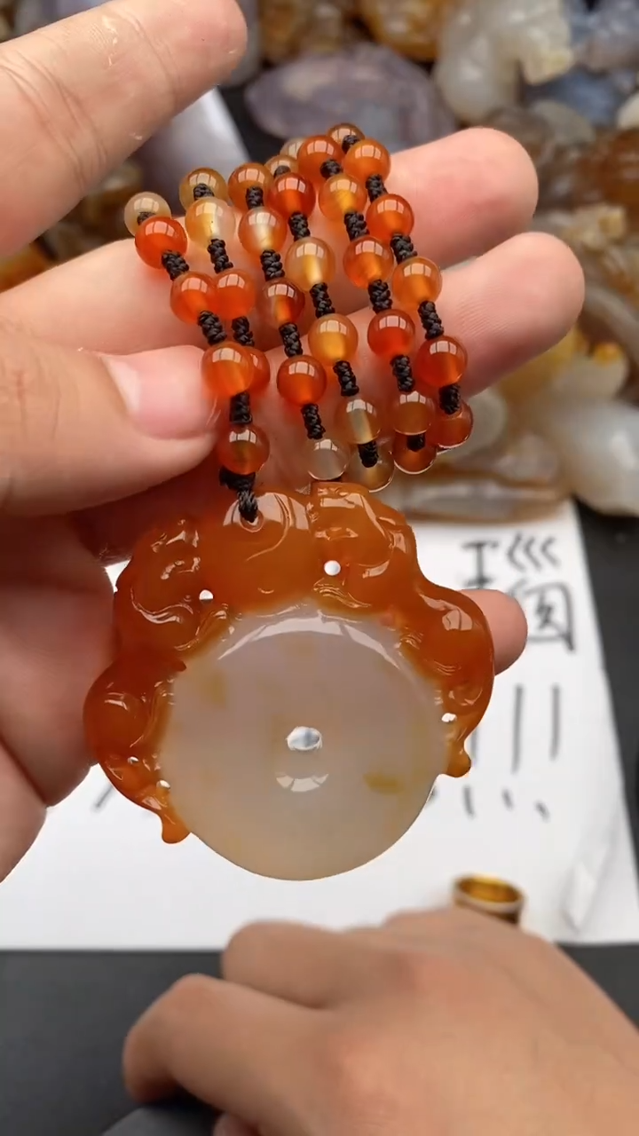 【闪购商品】玛瑙/玉髓吊坠(不含链)未镶嵌1