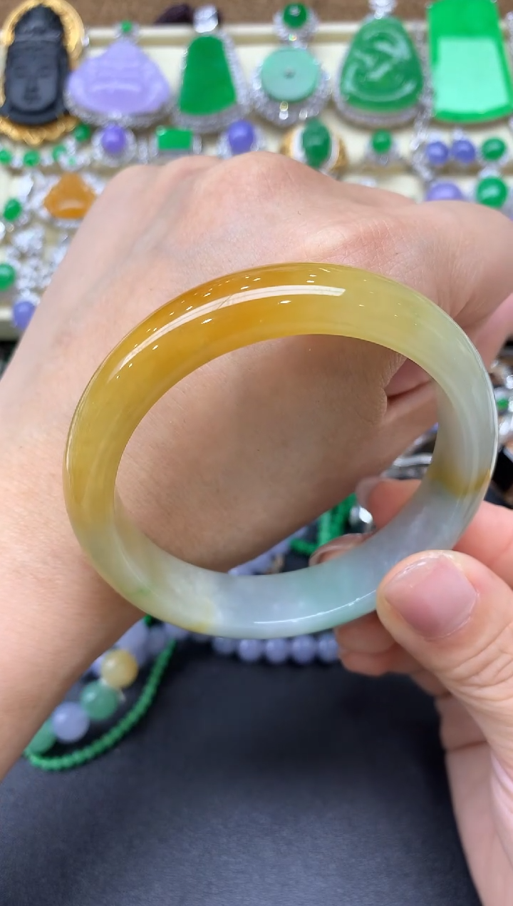 【闪购商品】翡翠手镯未镶嵌470-中国好珍宝