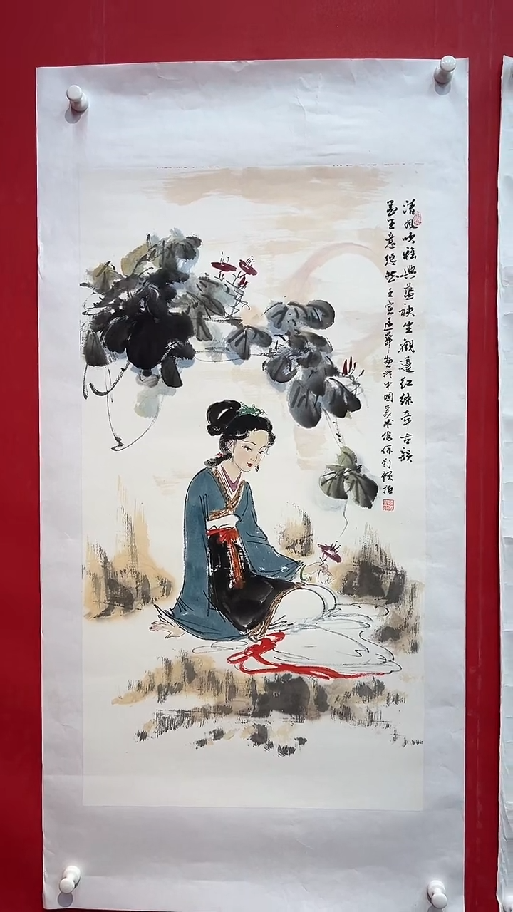 国画画家陆远华纯手绘原作