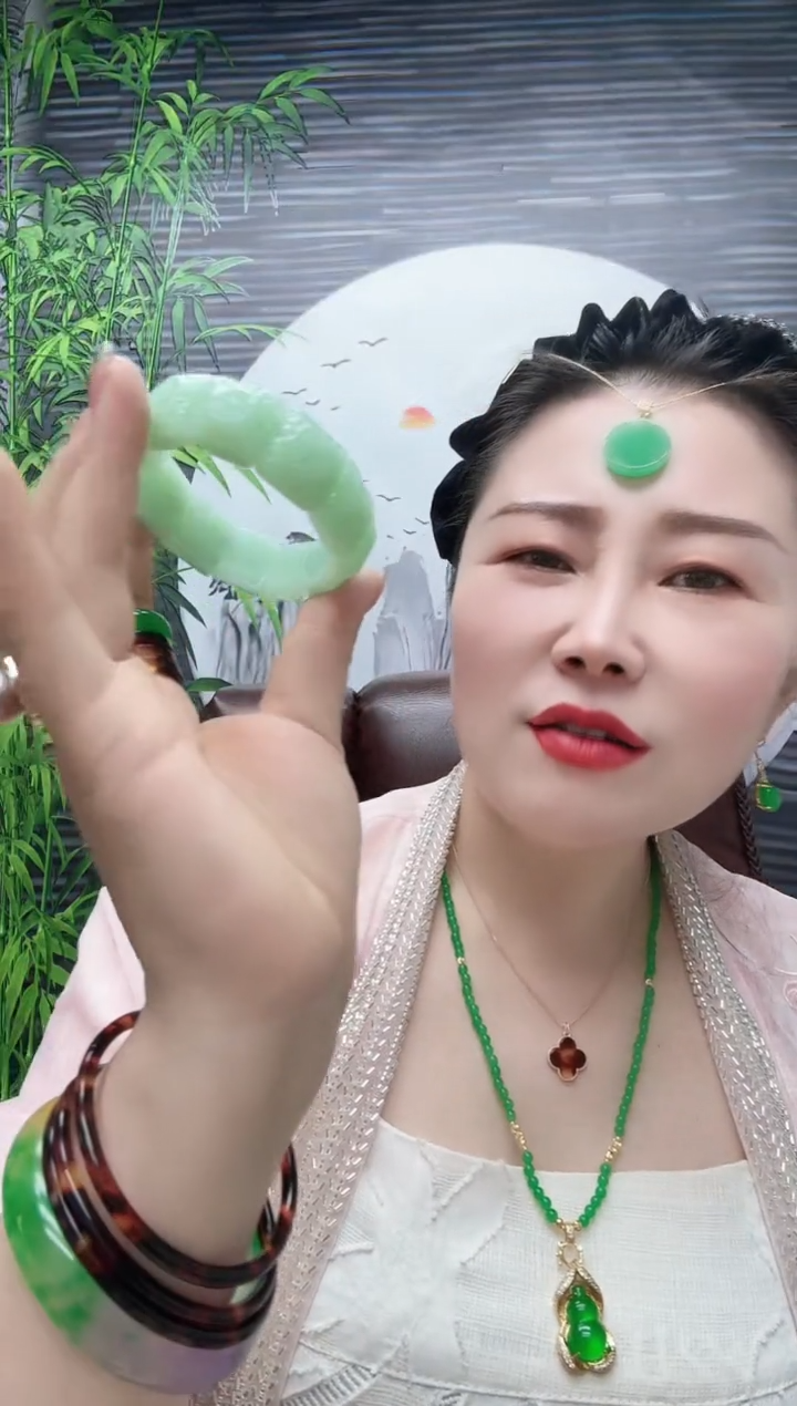 私人订制鸭蛋青手牌