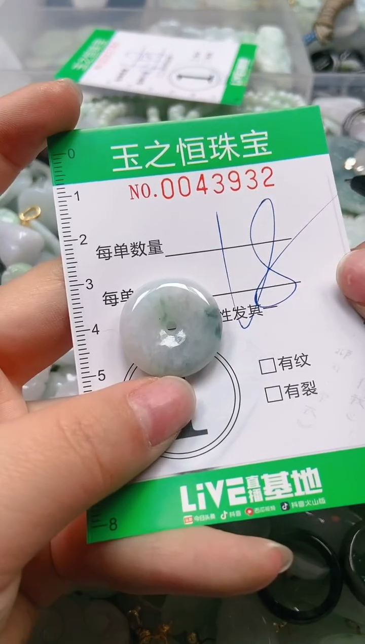 【闪购商品】翡翠颈饰未镶嵌闪购0043932