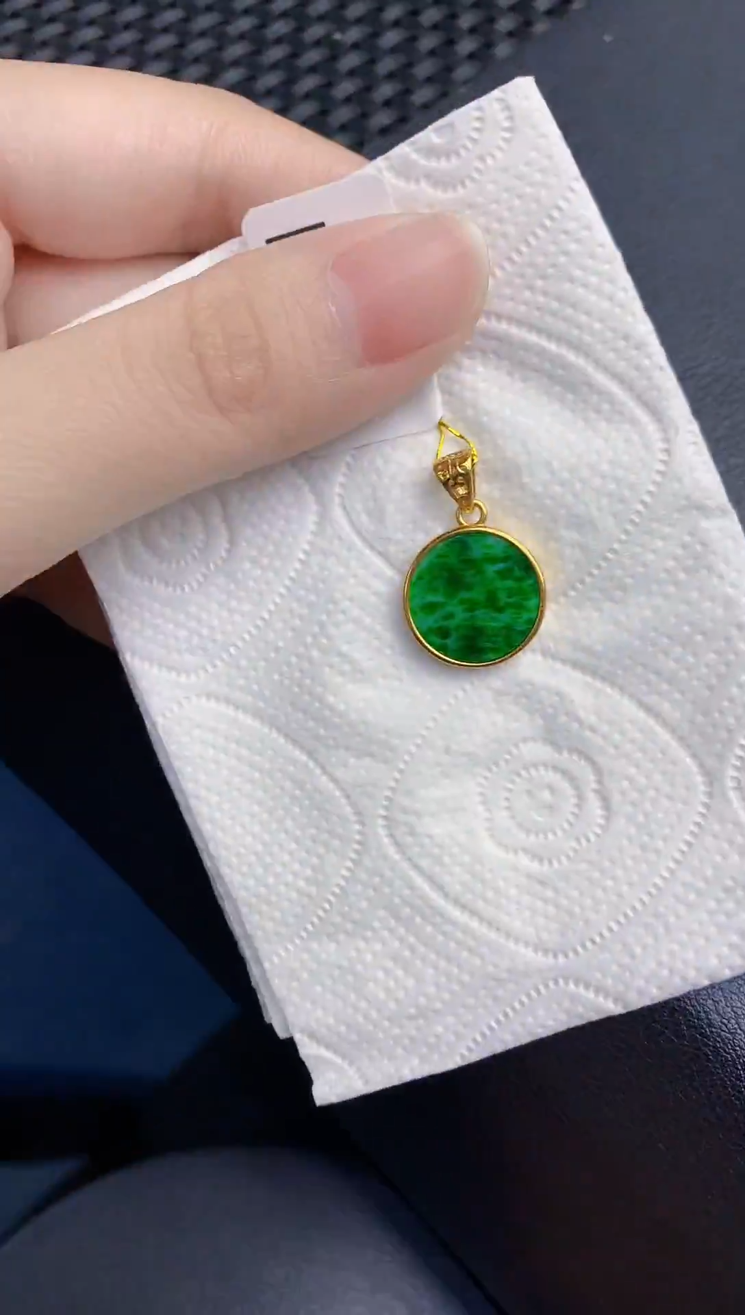 颈饰未镶嵌翡翠天然翡翠缅甸A货