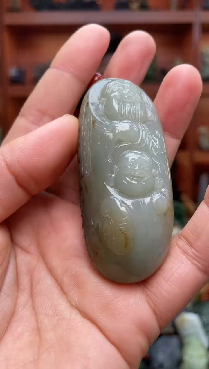 未镶嵌和田玉把件1