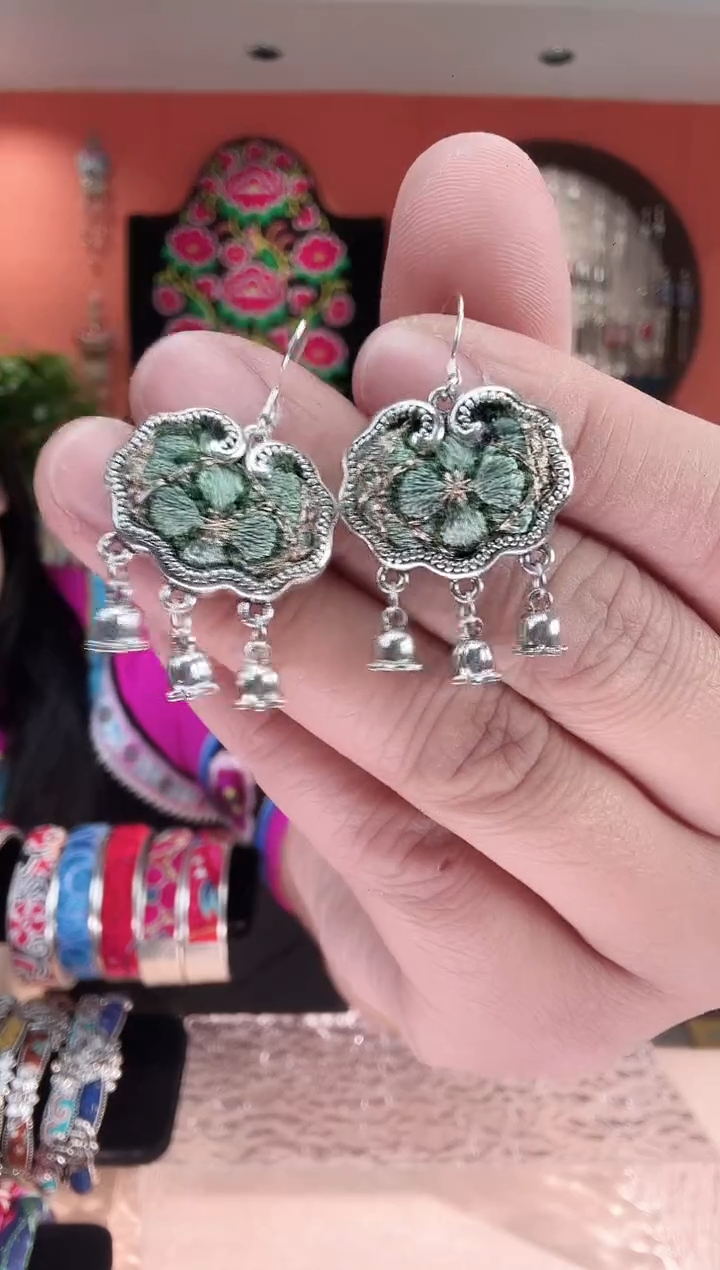 织绣长红绣艺坊耳环10