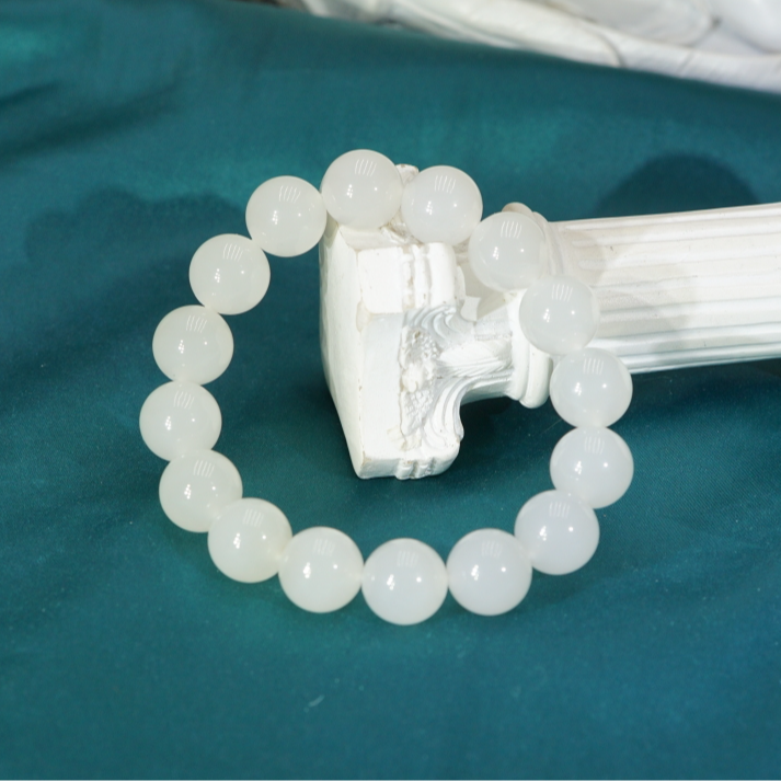 和田玉白玉手串11.5+ ZXY121711