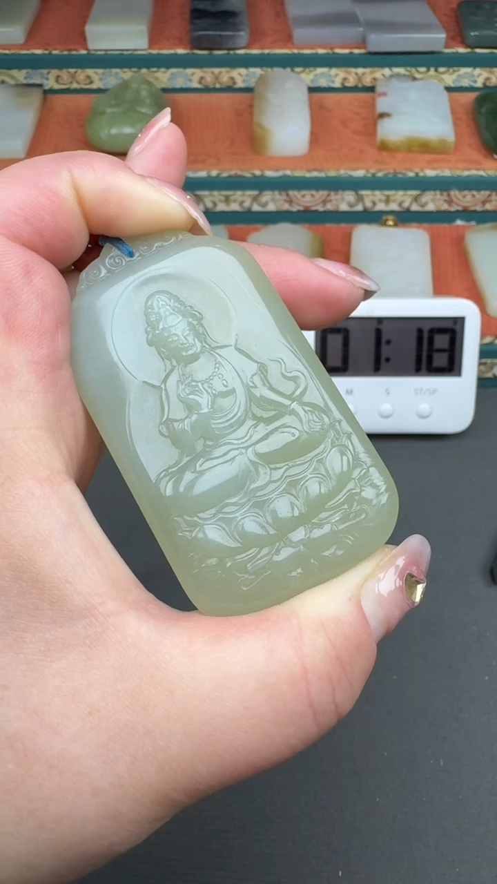 【闪购商品】和田玉颈饰未镶嵌姗姗