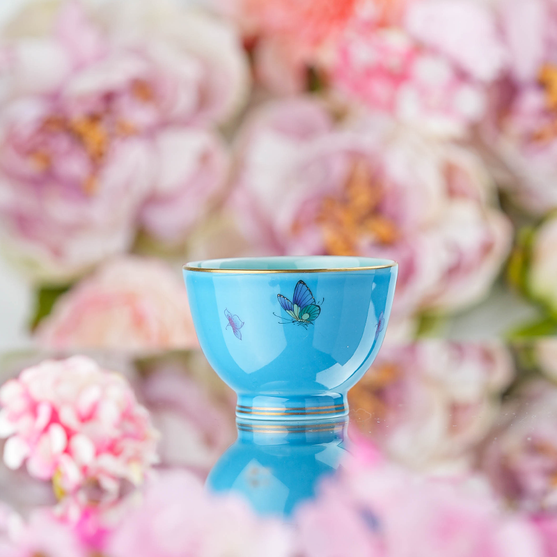 华隐堂 海空蓝蝴蝶小主人杯 HYT123