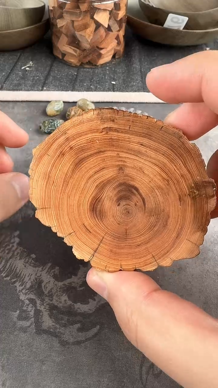 【闪购商品】柏木（崖柏）木雕165号陈化黑油单颗4颗