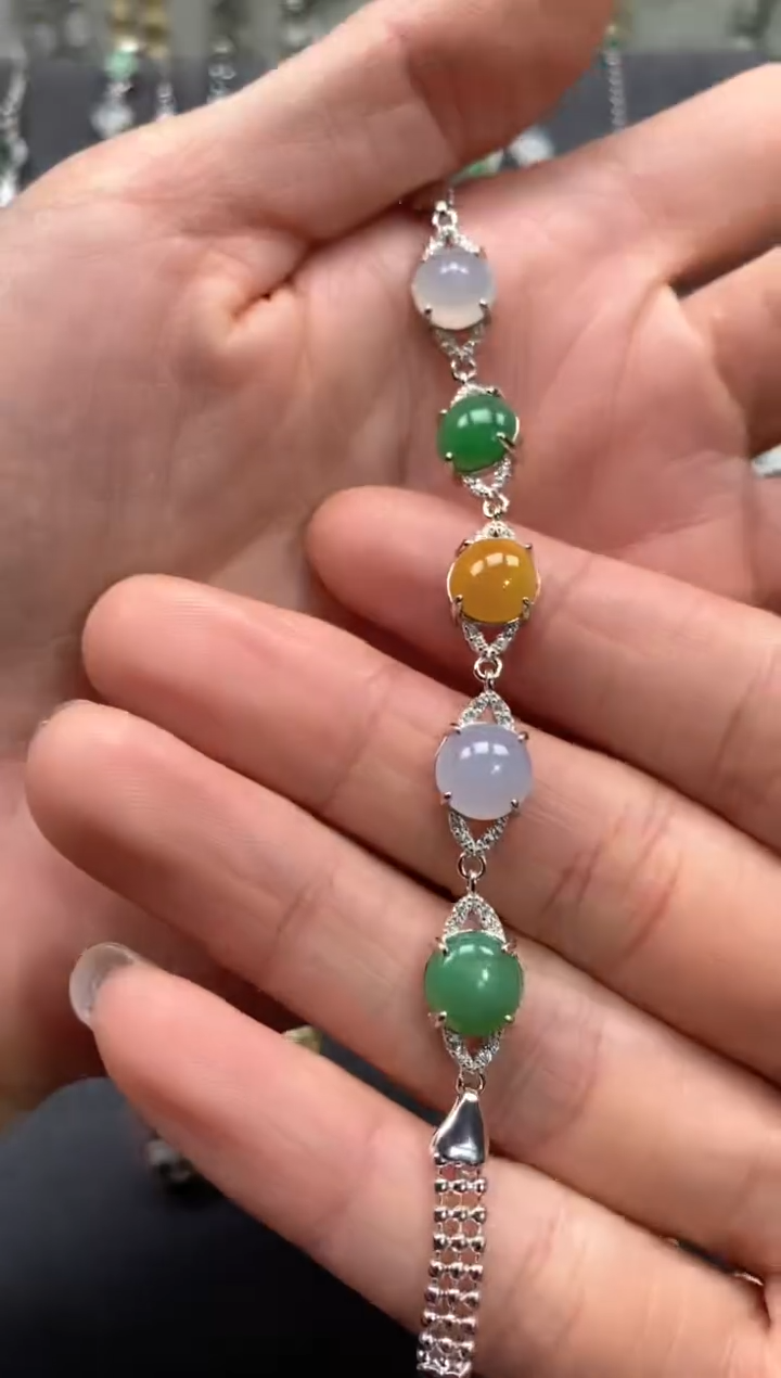 【闪购商品】翡翠戒指银S925镶嵌11111--1