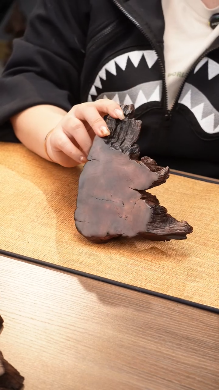 41号云小屋紫柚木壶承