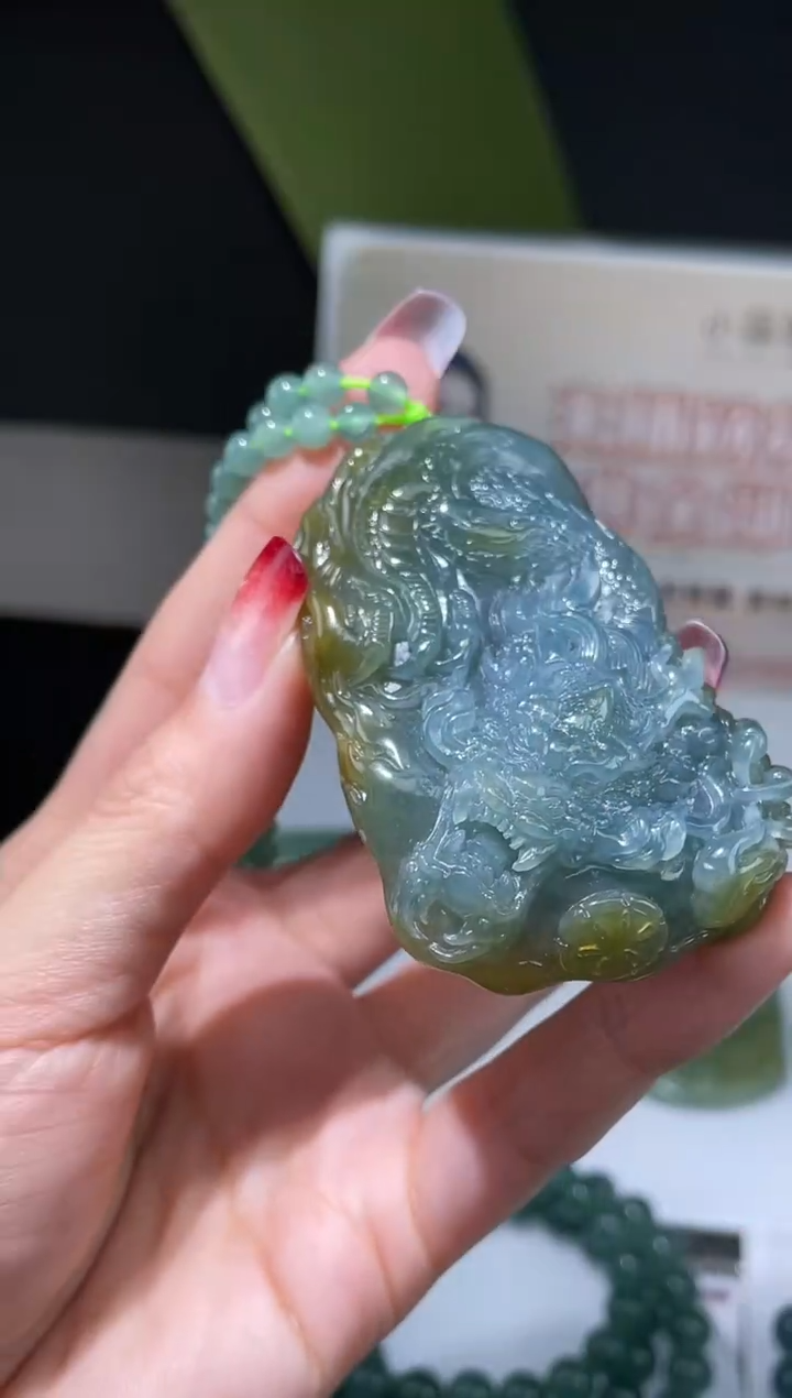 【闪购商品】定制翡翠未镶嵌不退不换CMH1件-A