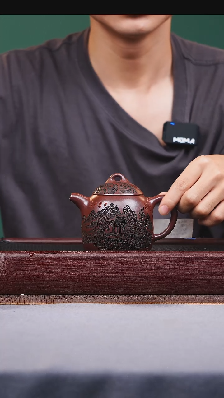 茶壶紫砂宜兴原矿紫砂作品