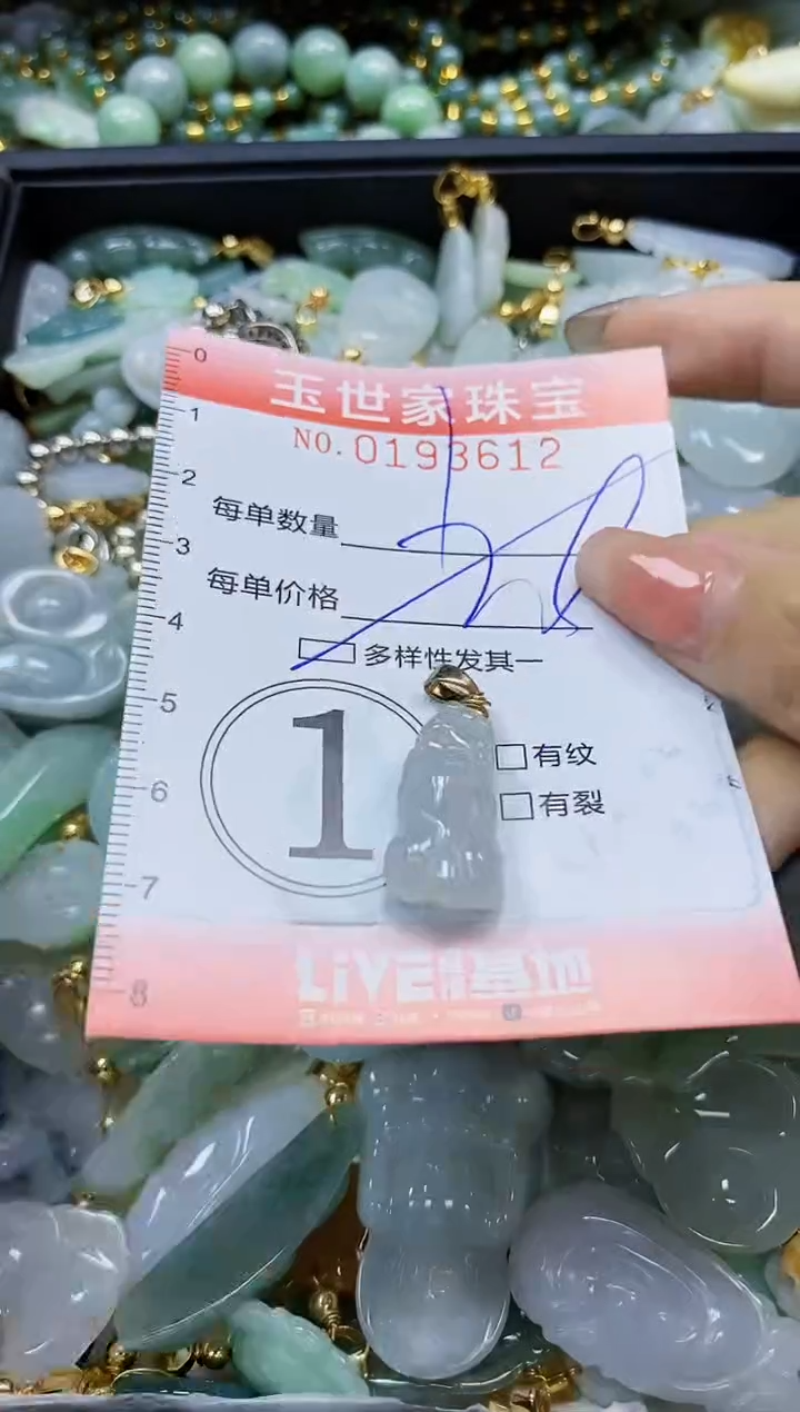 【闪购商品】翡翠颈饰未镶嵌闪购商品00193612多样性发其一