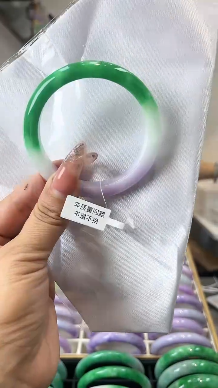 【闪购商品】砖雕闪40 圈口57.5 独货手镯