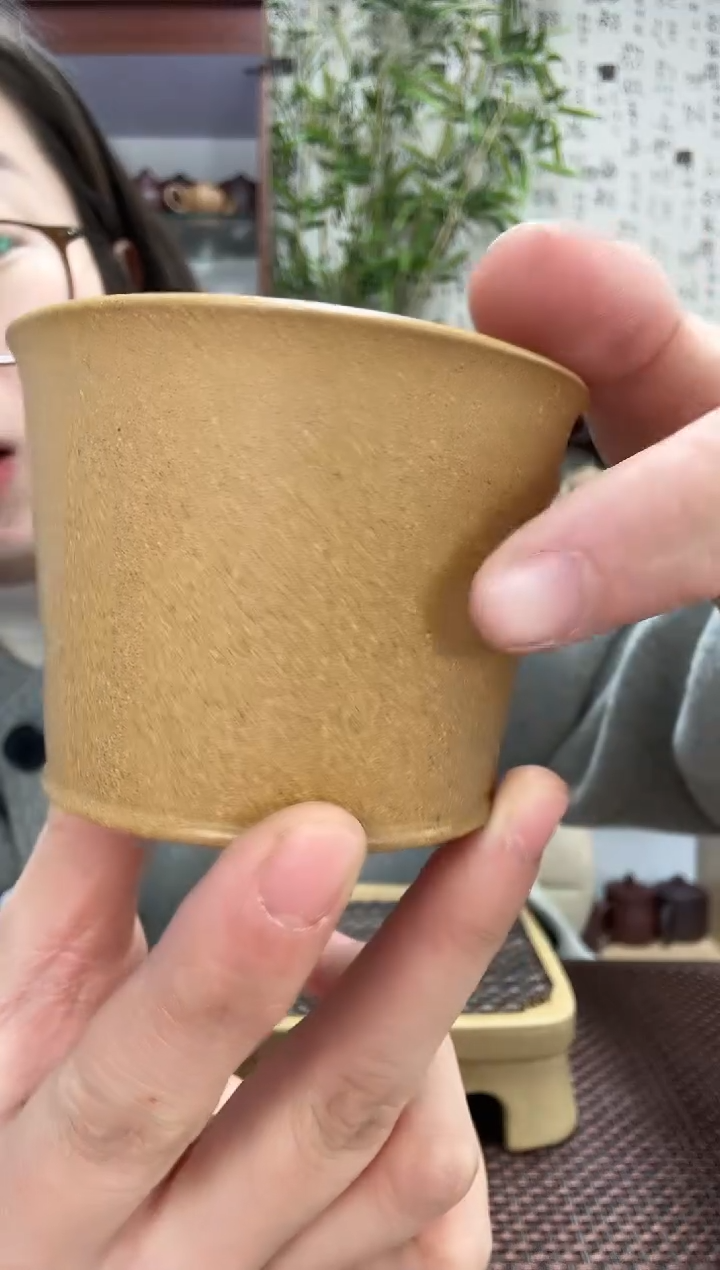 【闪购商品】紫砂茶杯宜兴原矿   黄精段无礼盒微瑕