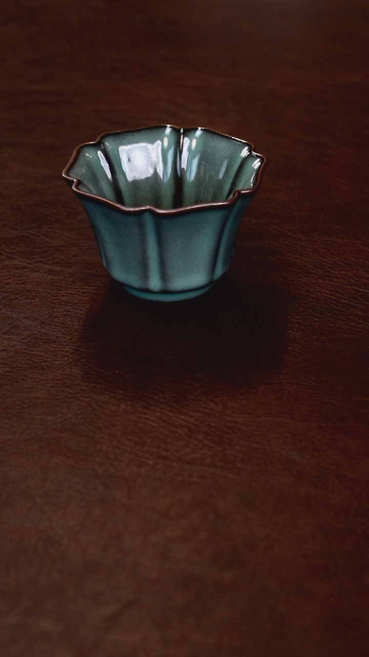 青瓷手工茶器包邮